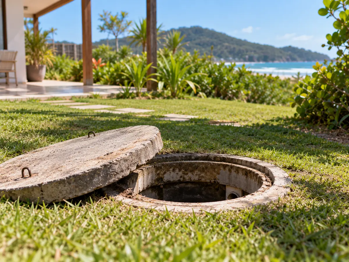 No momento, você está visualizando Fossa enchendo rápido no verão em Florianópolis: causas e o que fazer